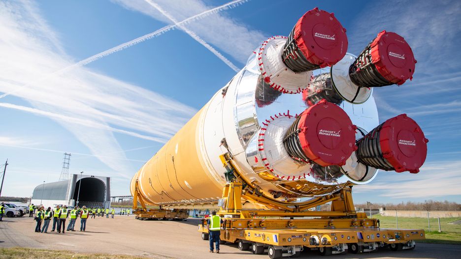NASA ukończyła rdzeń rakiety SLS, która zabierze ludzi ponownie na Księżyc