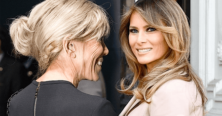 Spotkanie na szczycie! Melania Trump kontra Birgitte Macron - dwie pierwsze damy na jednym wydarzeniu!