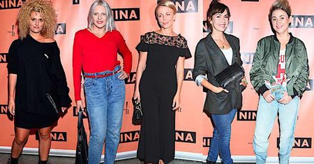 Gwiazdy na premierze filmu "Nina": Kasia Zielińska, Olga Bołądź, Maria Peszek, Zofia Zborowska