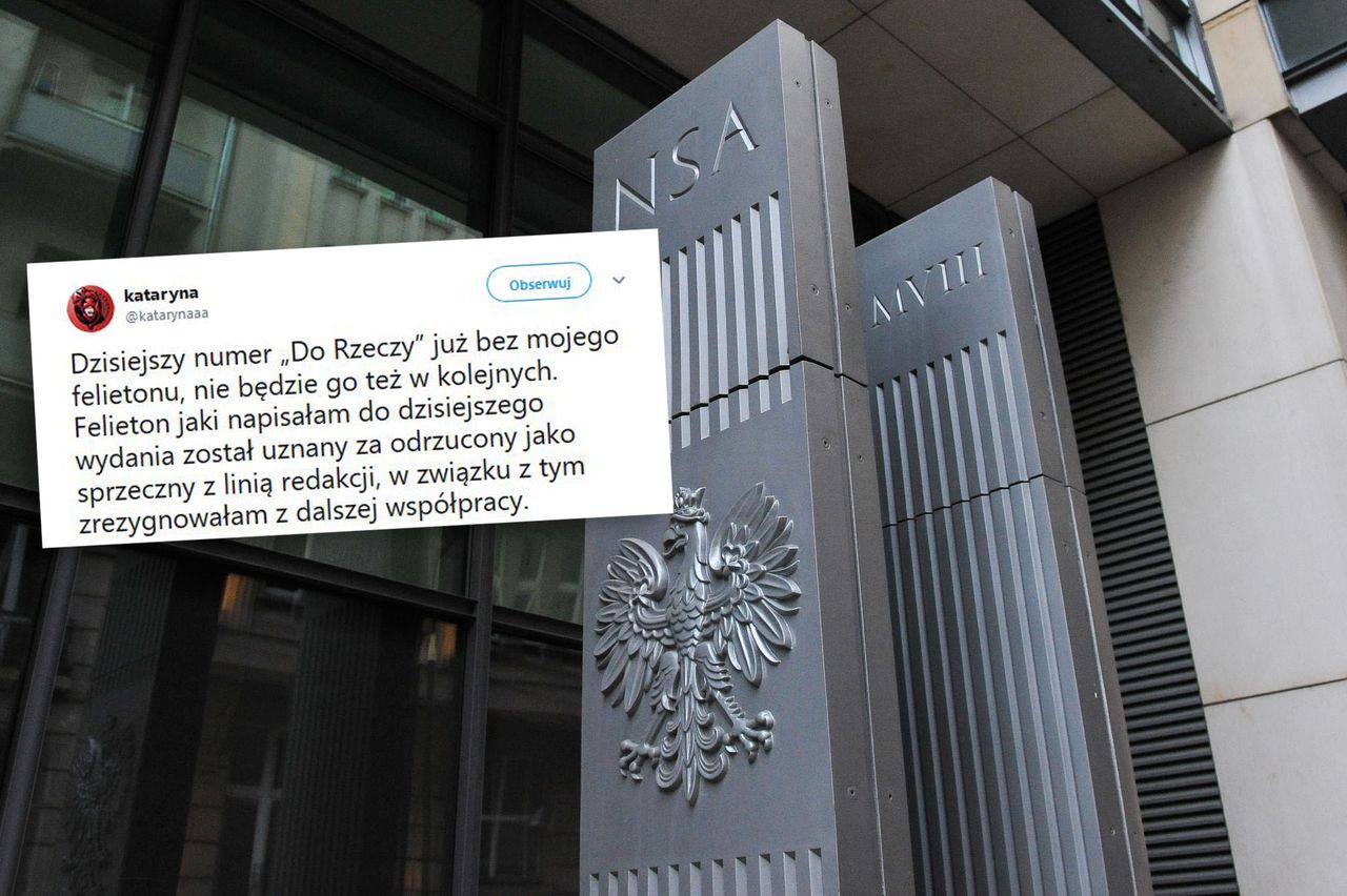 Kataryna zrezygnowała ze współpracy z "Do Rzeczy". Powodem odrzucenie felietonu