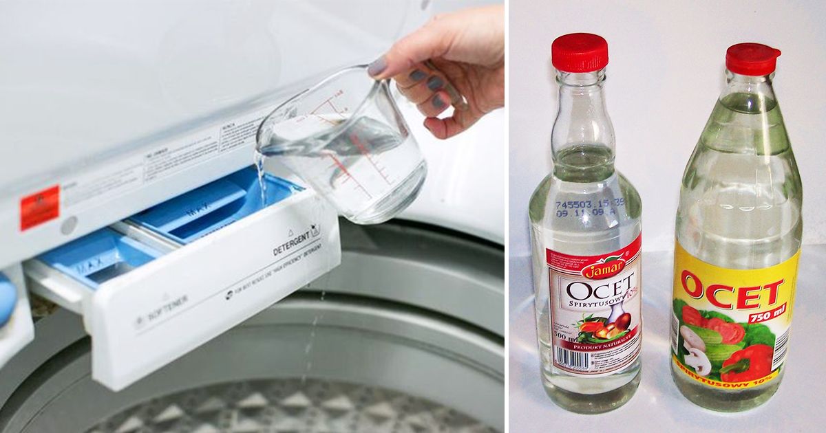 6 genialnych zastosowań octu w praniu. Działa lepiej niż droga chemia!