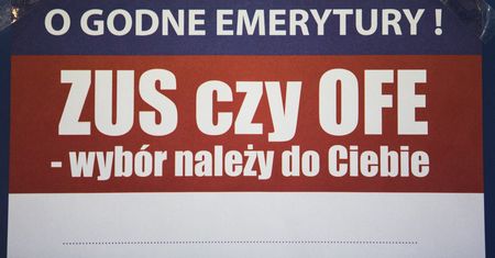 "Money. To się liczy". Rząd chce likwidacji OFE