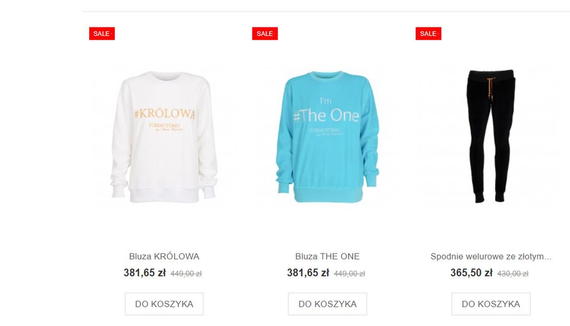 Gwiazdy wybierają produkty marki TOMAOTOMO