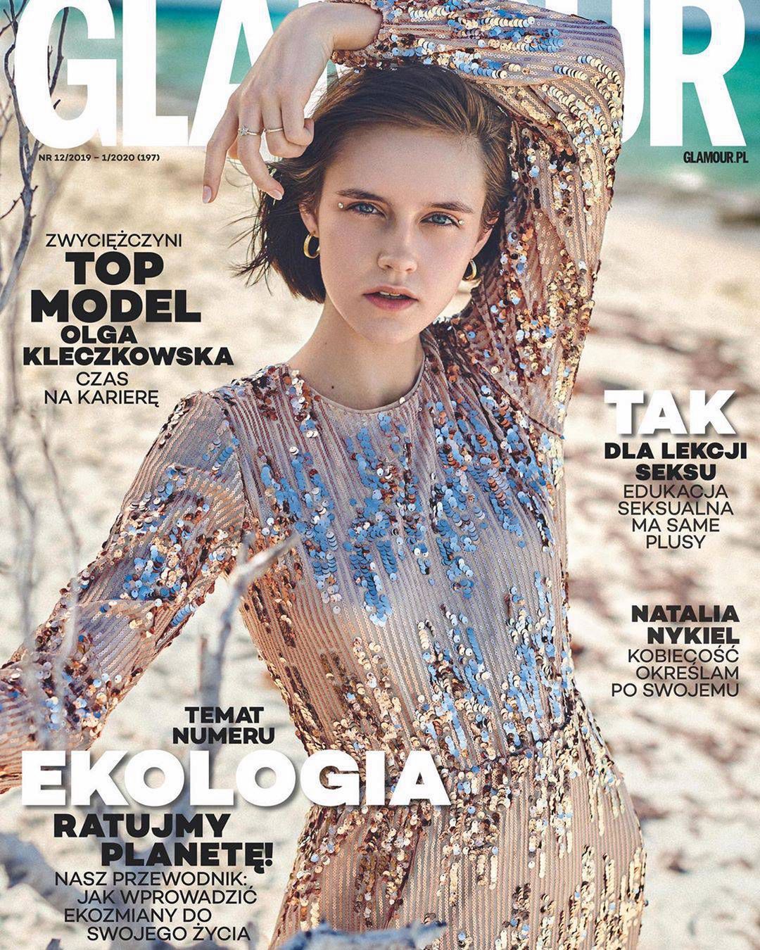 Olga Kleczkowska – okładka Glamour