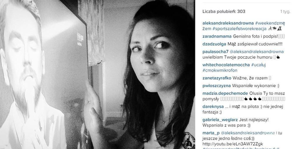 Ola Kwaśniewska na Instagramie, fot. Instagram
