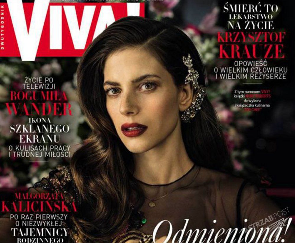Weronika Rosati prosto ze Złotych Globów na okładkę Vivy Fot. viva