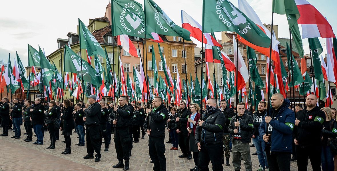 Marsz ONR w Warszawie