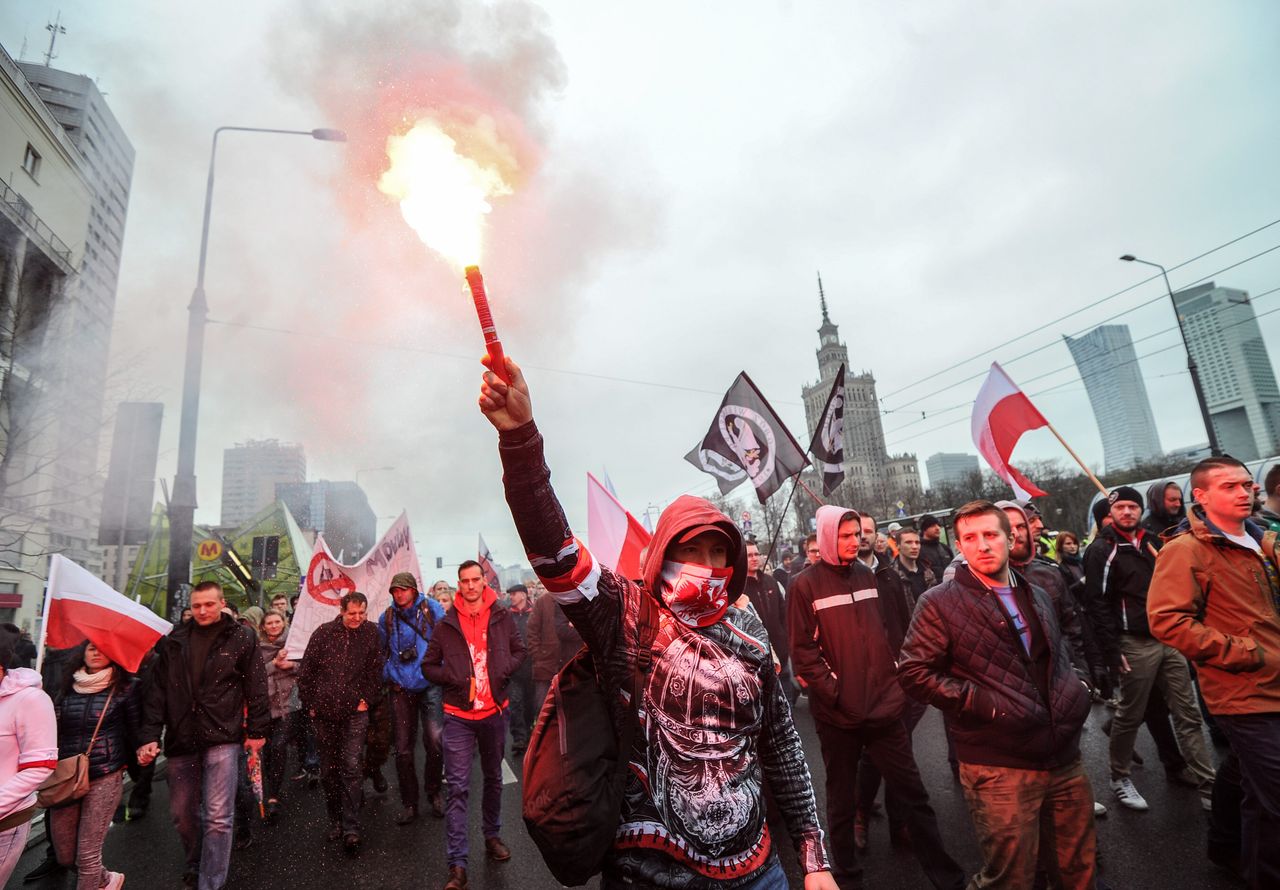 Narodowcy przemaszerują przez Warszawę. "Będzie moc!"