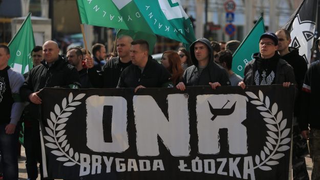 Manifestacja w Łodzi