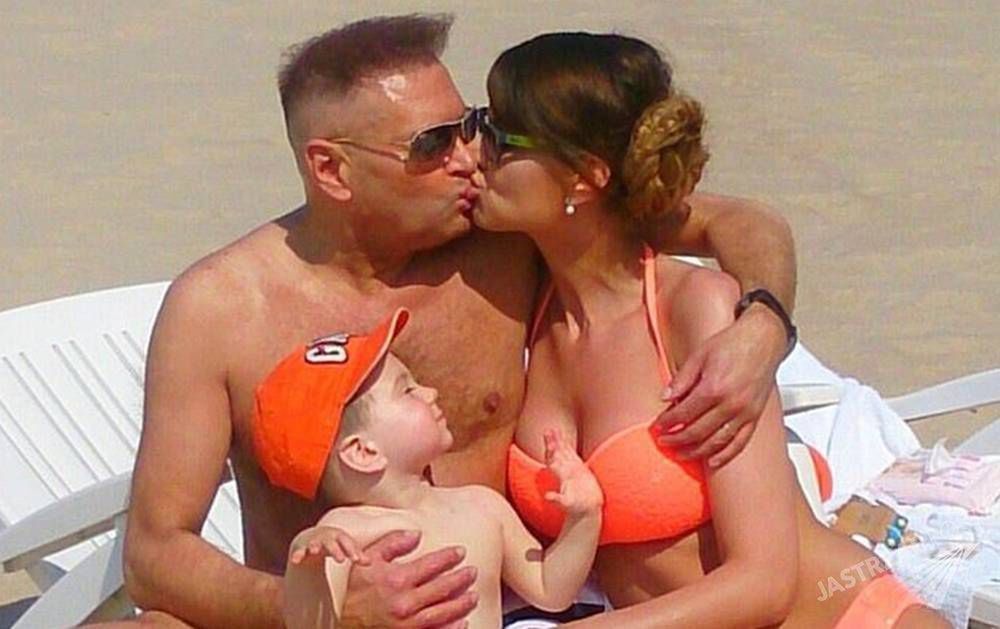 Krzysztof Rutkowski, Maja Pilch i ich synek, Krzysztof Jerzy
 Fot. JastrząbPost