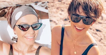 Dorota Gardias z córeczką na bajecznych wakacjach! Gwiazda kusi olbrzymim dekoltem w tropikach