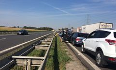 A4 zablokowana. Jedna osoba nie żyje