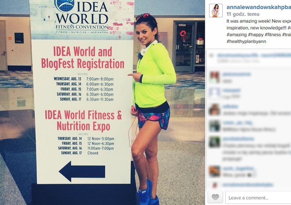 Anna Lewandowska

Fotografia: screen z Instagram.com