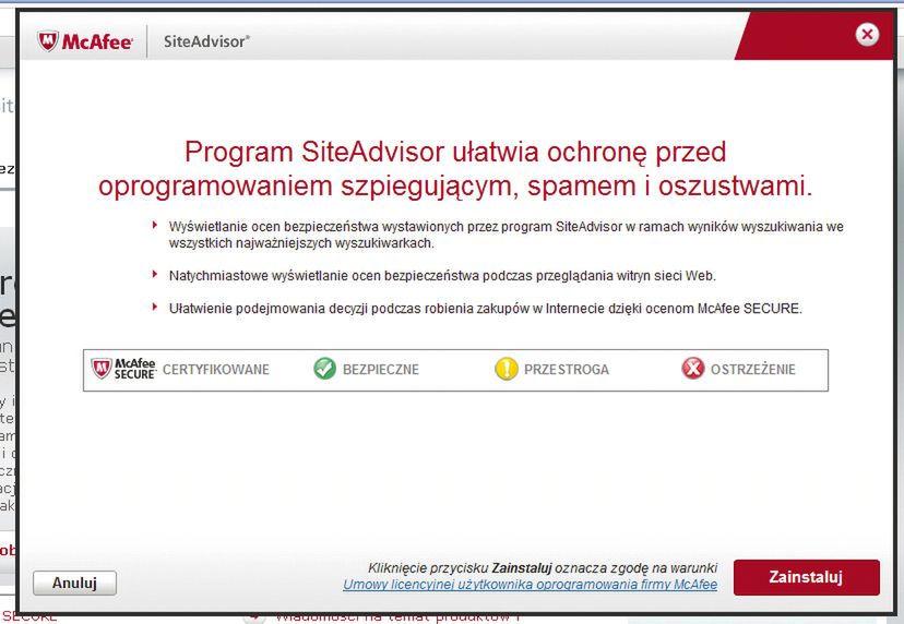 Pozbądź się szpiegów