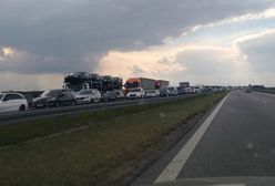 Wypadki na A2. Ogromne korki