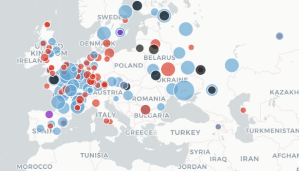 Mapa przedstawia elektrownie atomowe wokół Polski. Czy istnieje zagrożenie?