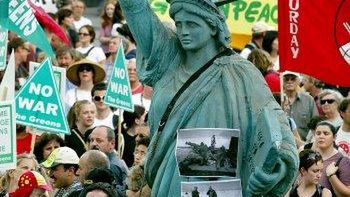 Demonstracja w Sydney (fot. PAP/EPA)