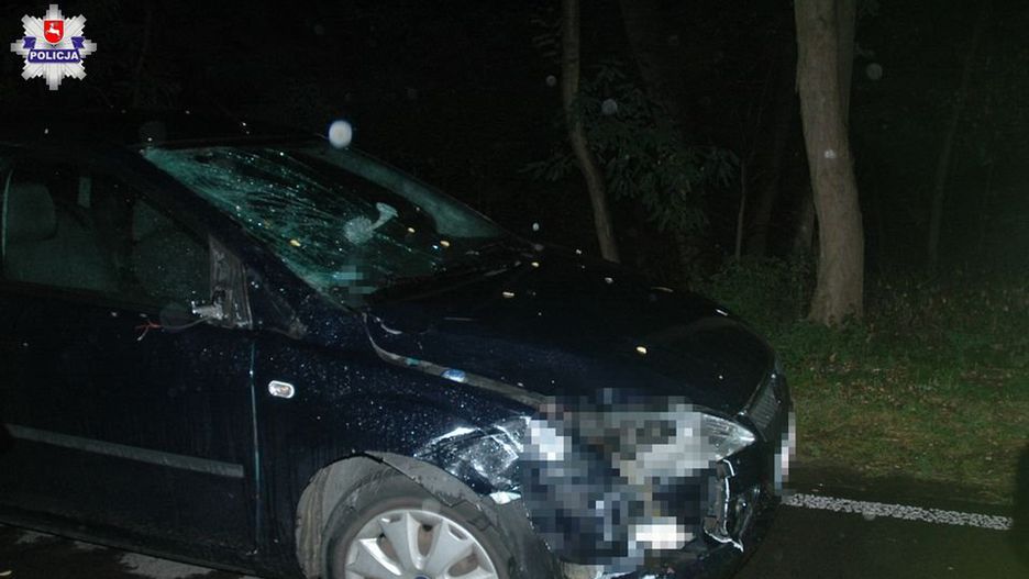 Kierowca i pasażerka samochodu nie odnieśli poważnych obrażeń.