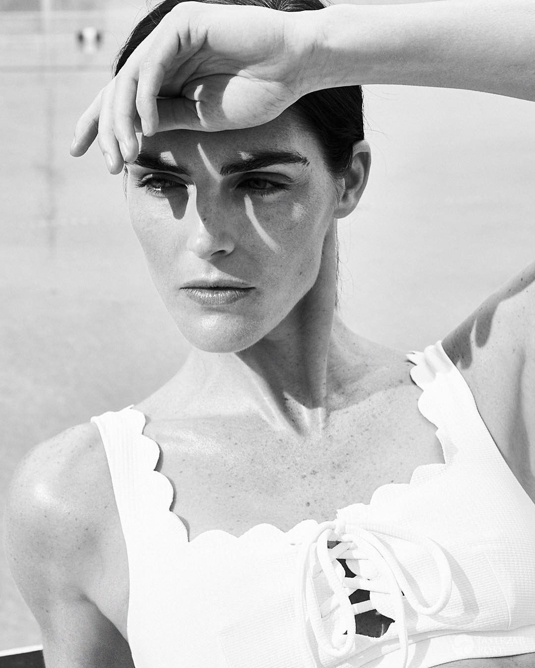 Hilary Rhoda w bikini polskiej marki Marysia