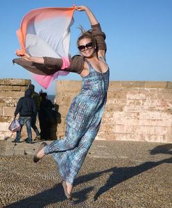 Agnieszka Kaczorowska relaksuje się na wakacjach w Maroko