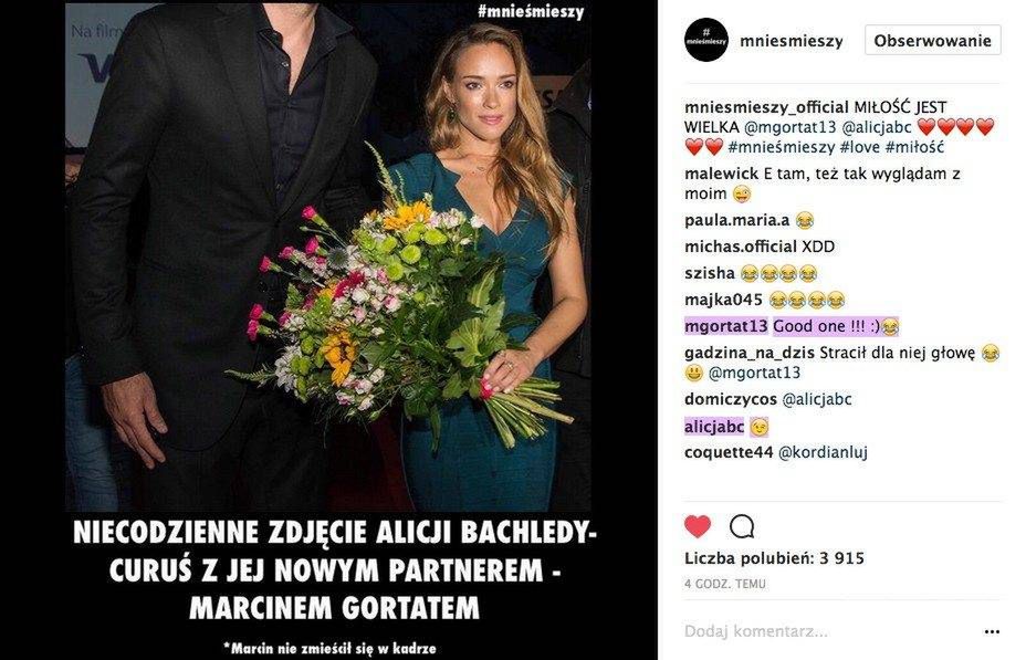 Alicja Bachleda-Curuś i Marcin Gortat skomentowali wspólne zdjęcie