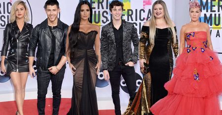 Plejada gwiazd na American Music Awards 2017: Selena Gomez, Pink, Demi Lovato, Kelly Clarkson, Shawn Mendes