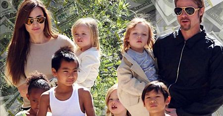 Astronomiczna kwota. Tyle Angelina Jolie i Brad Pitt wydają na dzieci. Szok!