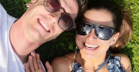 Anna Lewandowska w drogiej sukni i dodatkach od Diora pręży się na majowej trawce!