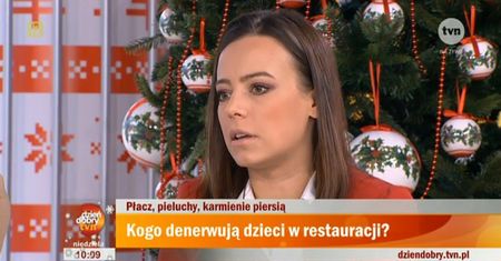 Anna Mucha ma radę dla matek w sprawie przewijania dzieci w miejscach publicznych