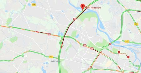 Wrocław. Karambol na AOW. Spore utrudnienia, korek ma ponad 8 kilometrów