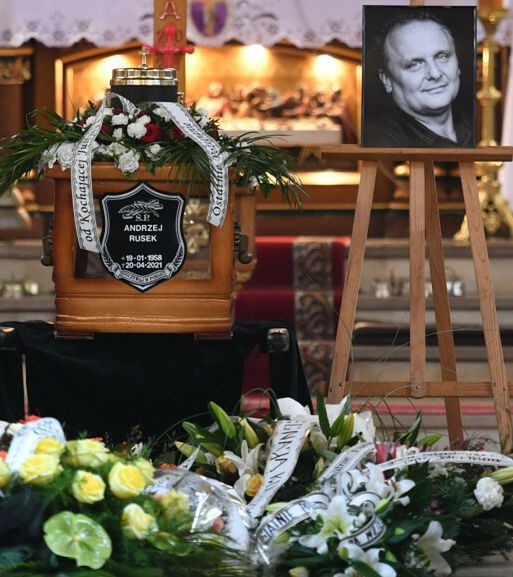 Pogrzeb Andrzeja Ruska