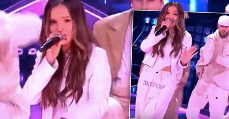 Marina wróciła na scenę. Na finale "The Voice Kids 4" zarapowała "Nigdy więcej" i pokazała brzuszek [WIDEO]
