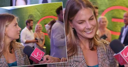 Marta Wierzbicka o swoim partnerze. Przeszedł centralnie przed naszą kamerą! Przystojniak? [WIDEO]