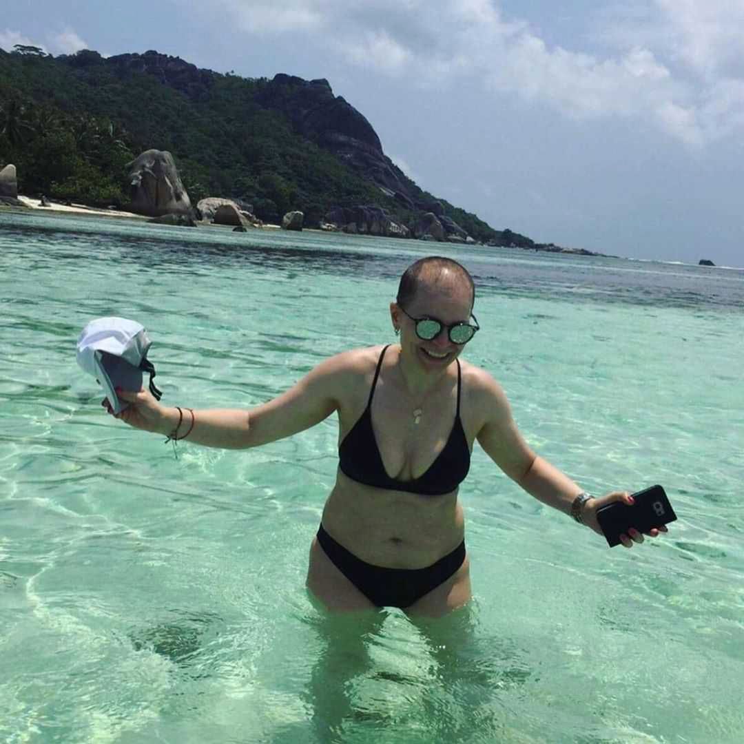 Joanna Górska w bikini w trakcie chemioterapii