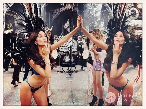 Kulisy pokazu Victoria's Secret (fot. Instagram Lily Aldridge)