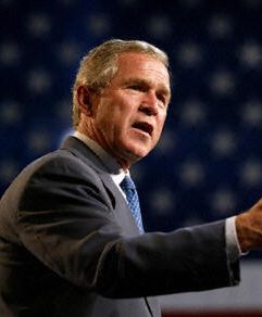 Bush - najmniejsze poparcie od początku kadencji