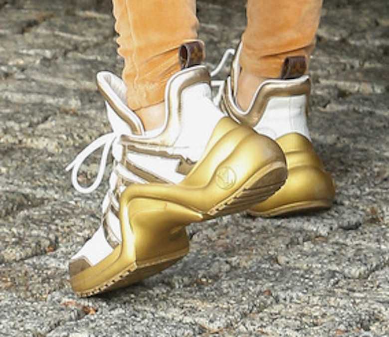 Marcelina Zawadzka nosi buty Louis Vuitton