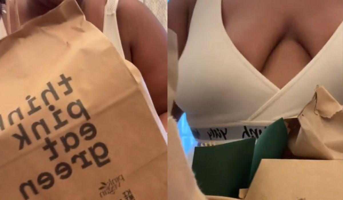 Znana piosenkarka zamówiła jedzenie z warszawskiej restauracji. Fot. TikTok