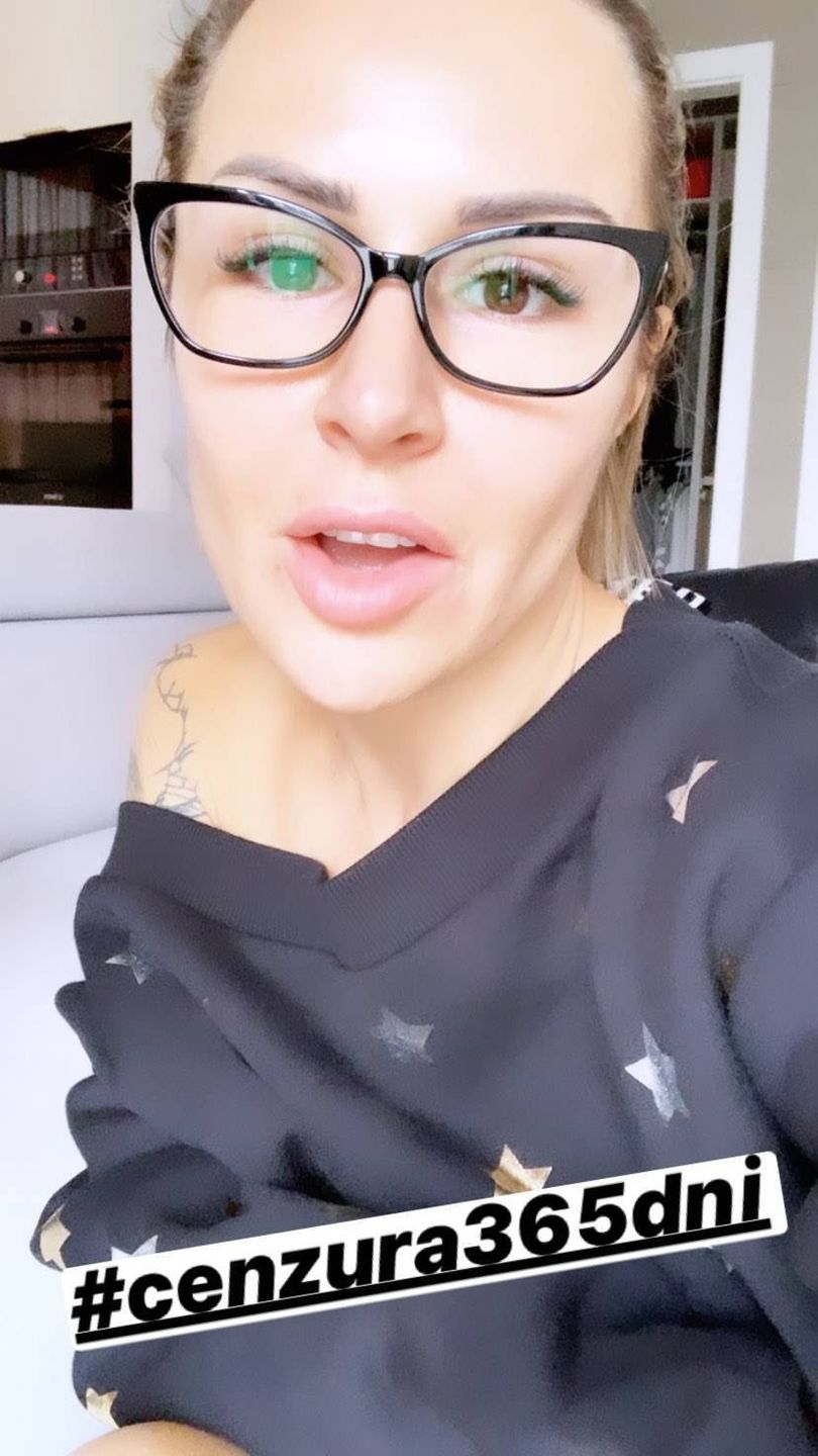 Blanka Lipińska o problemach z plakatem