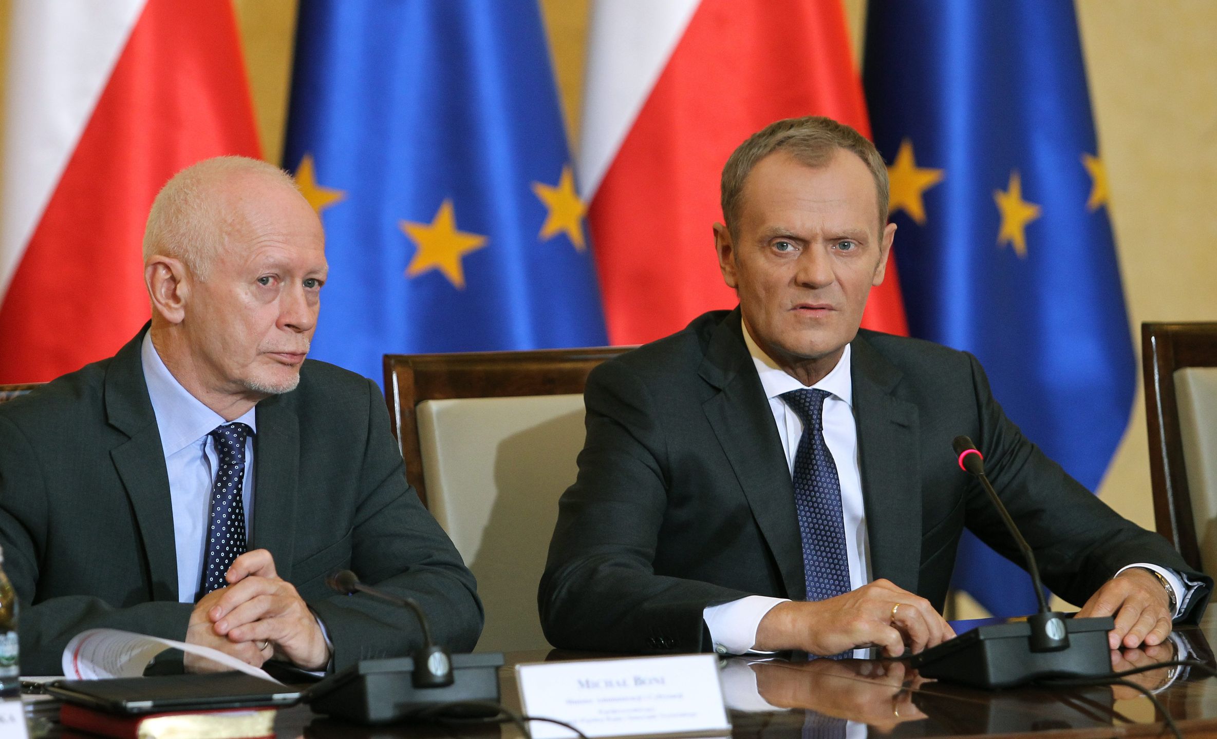Michał Boni, Donald Tusk 