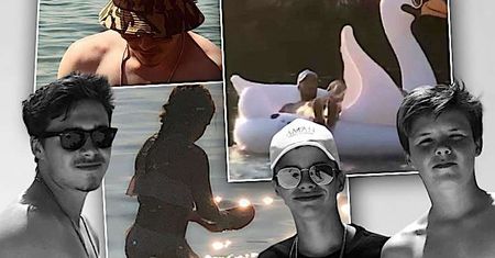 Dzieci Beckhamów szaleją razem na wakacjach! Victoria pobawiła się w paparazzo i opublikowała genialne zdjęcia! Przy okazji wyśmiała Davida