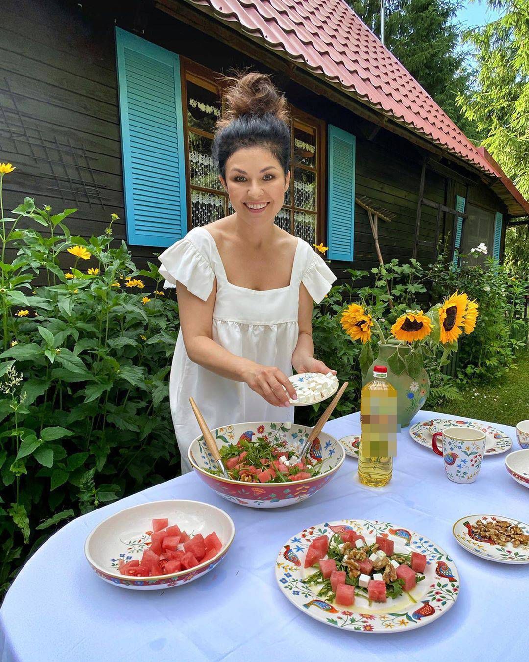 Katarzyna Cichopek reklamuje produkty spożywcze