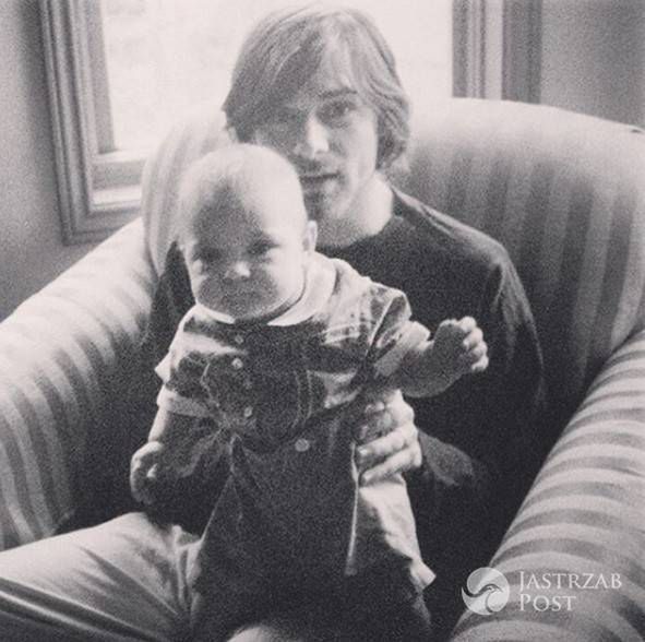Kurt Cobain z córką