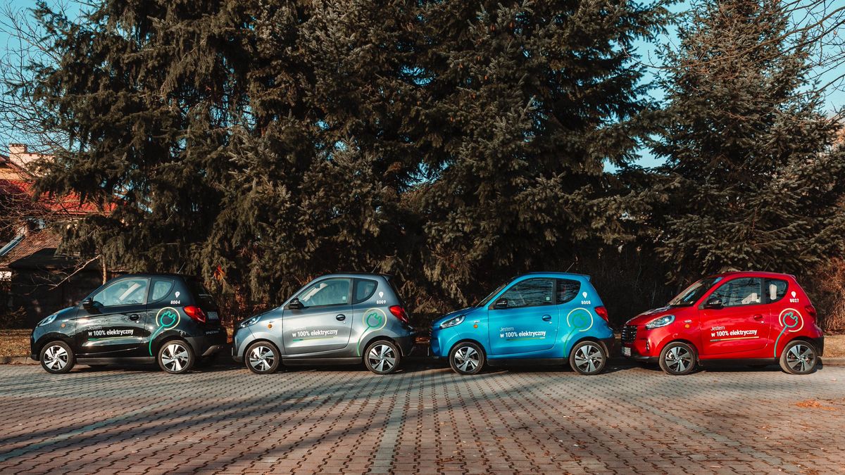 Na polskim rynku jeździ 3,4 tys. aut pożyczanych na minuty