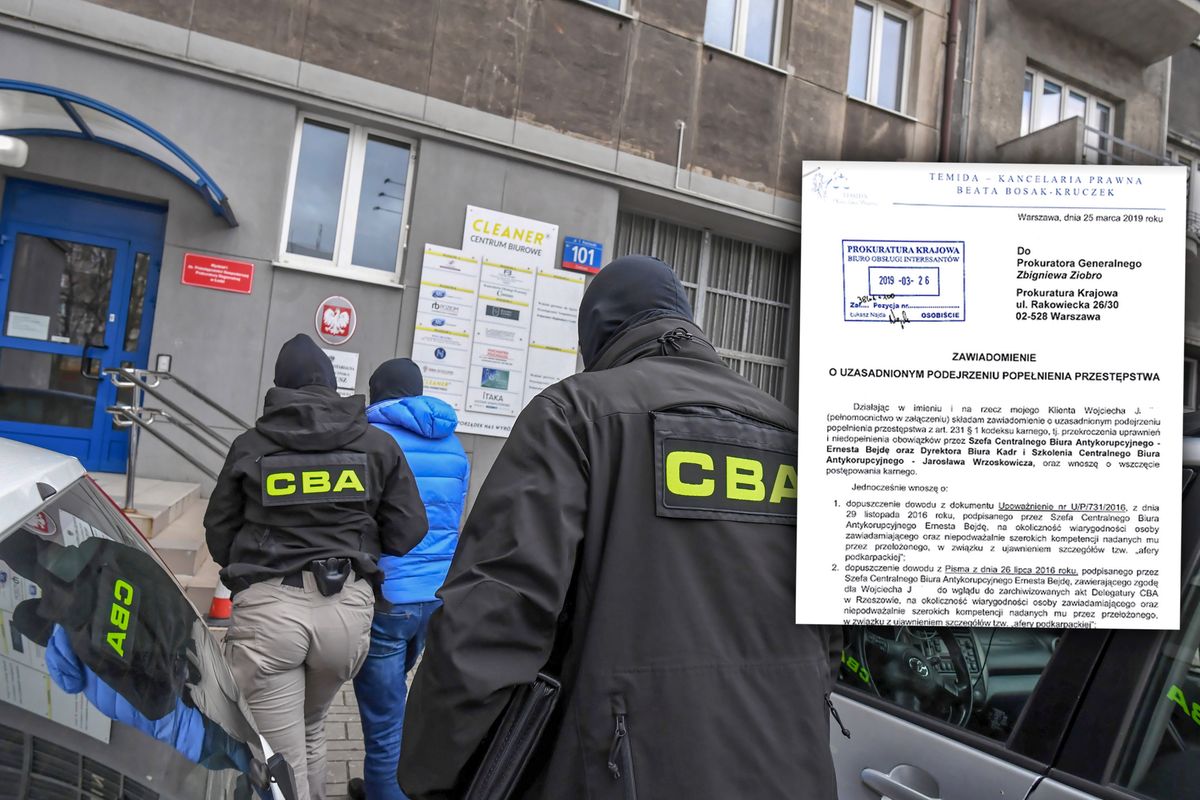 Seks-skandal na Podkarpaciu. CBA nie przekazało premierowi raportu od byłego agenta Wojciecha J.