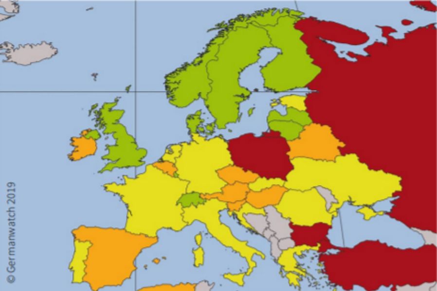CCPI: Polska czerwoną plamą na mapie Europy. Jesteśmy najgorsi w rankingu