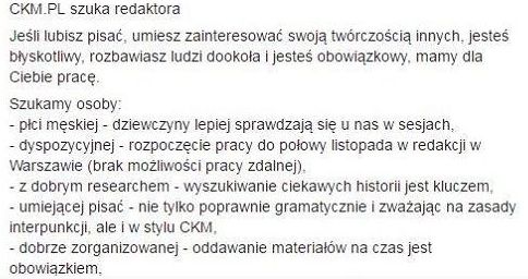 Chłopaki na redaktorów, dziewczyny na golasa. Dlaczego polscy faceci nie wiedzą, że są seksistami?