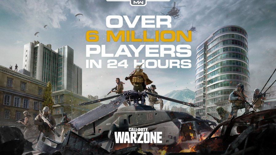 Wielki sukces Call of Duty: Warzone. Ponad 6 milionów graczy w ciągu pierwszej doby