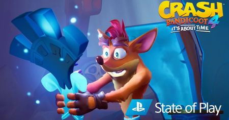 Crash Bandicoot 4 otwiera State of Play. Jest nowy fragment rozgrywki