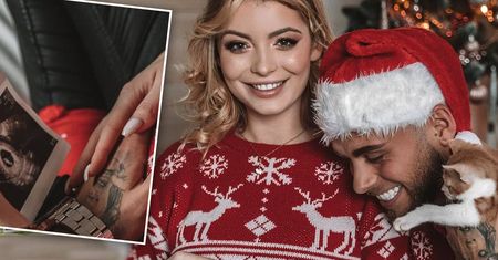 Chris z "Hotelu Paradise" z partnerką w ciążowej sesji. Wreszcie widzimy jej zaokrąglony brzuszek